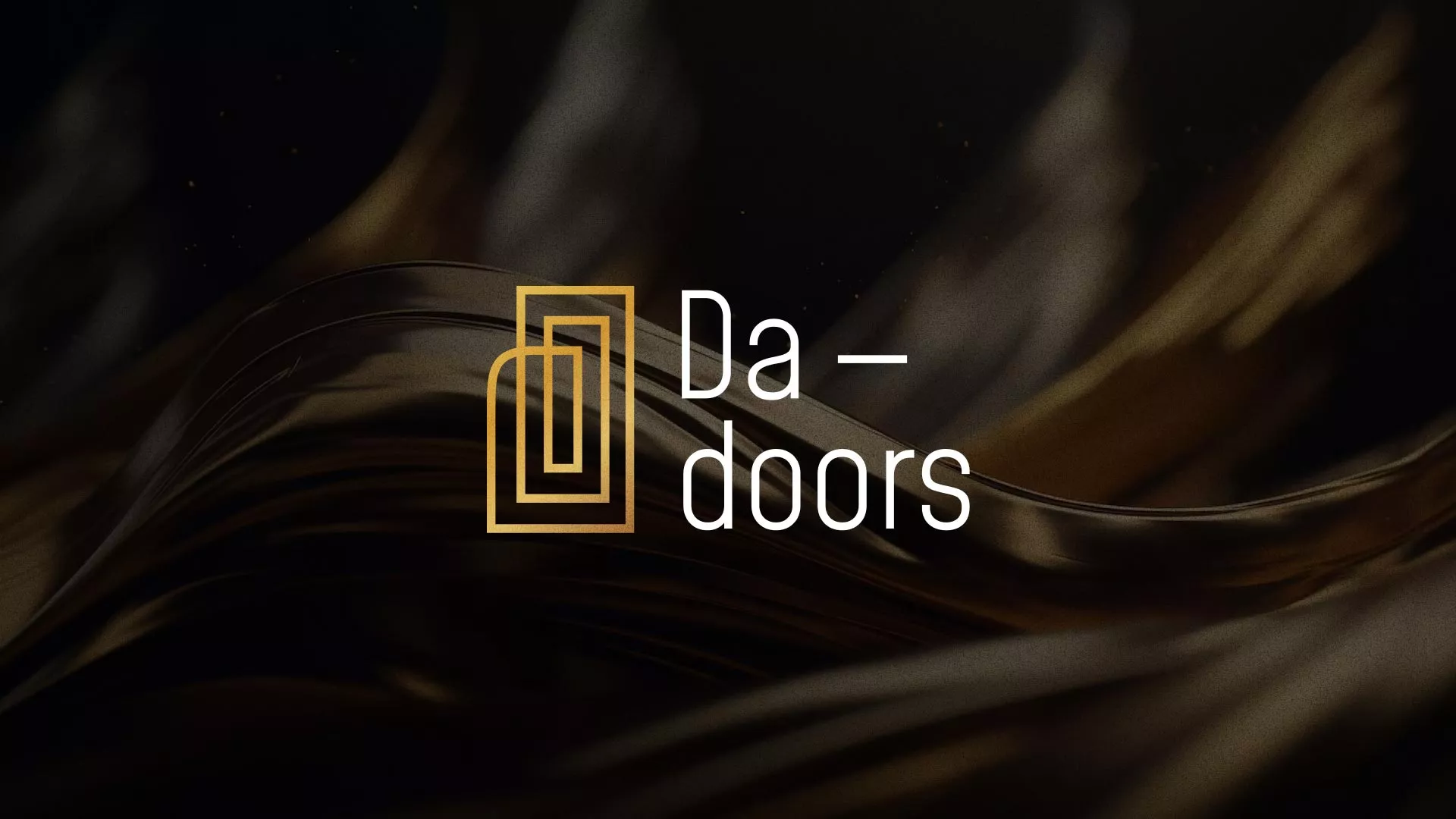 Разработка логотипа для компании «DA-DOORS» в Новосокольниках
